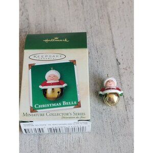 Hallmark Christmas bells Grandma miniature ornament Xmas